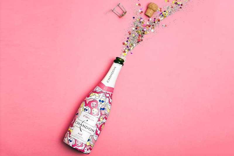 Opening Ceremony の Carol Lim が Chandon のボトルをデザイン