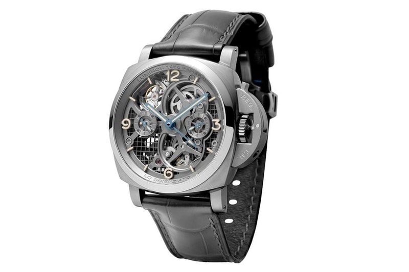 Panerai の“ロ シェンツィアート ルミノール 1950 トゥールビヨン GMT チタニオ”