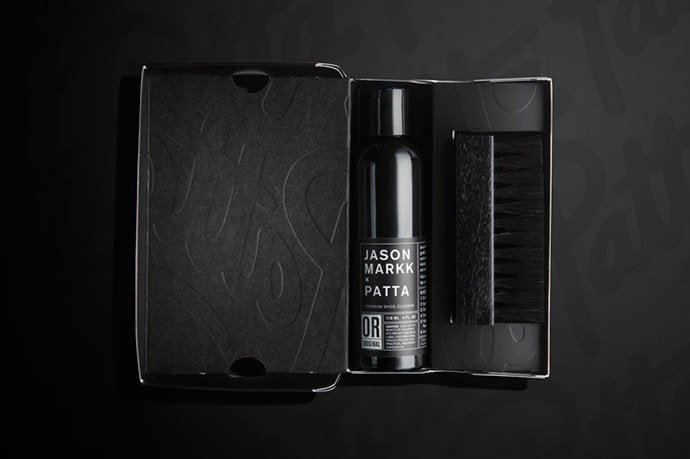 Patta x Jason Markk オールブラックのクリーニングキット
