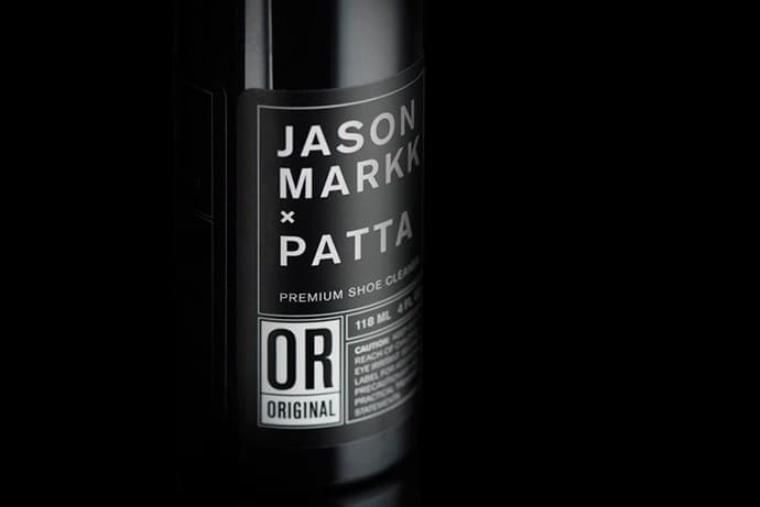 Patta x Jason Markk オールブラックのクリーニングキット