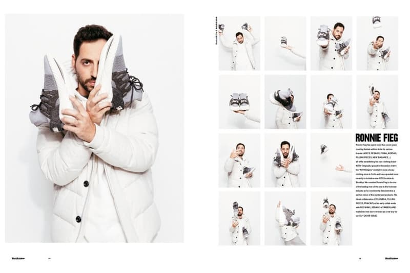 Ronnie Fieg が『Blackrainbow』の表紙を飾る