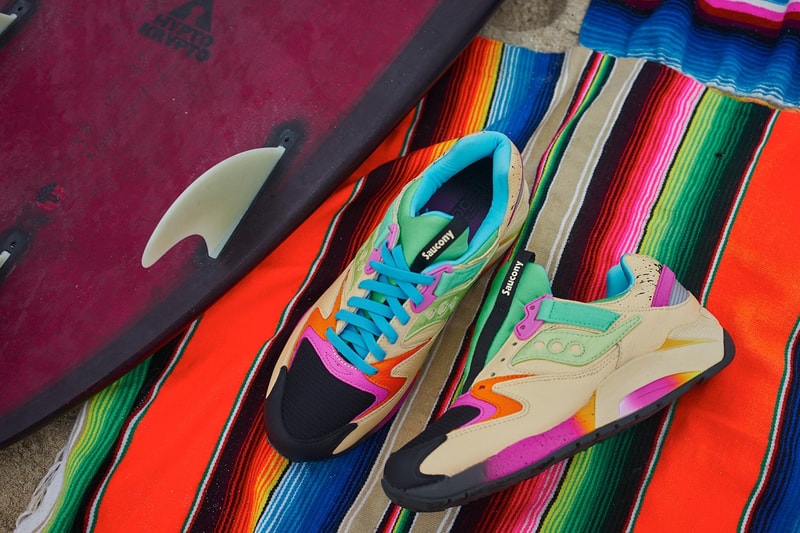 Shoe Gallery と Saucony によるビーチにぴったりな Grid 9000