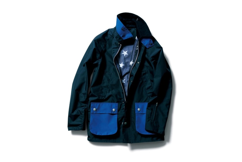 SOPHNET. と Barbour のコラボレーションアイテム