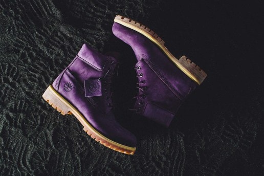VILLA と Timberland の新たな6インチブーツ “Purple Diamond”