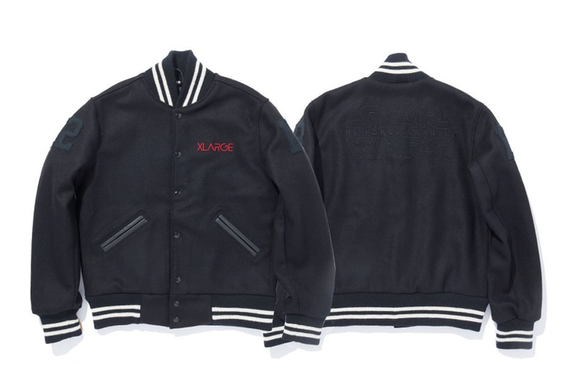 XLARGE® x Star Wars x Ebbets Field Flannels による『スター・ウォーズ／フォースの覚醒』公開記念ヴァーシティージャケット