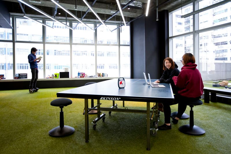 開放感のある 9GAG の香港オフィス