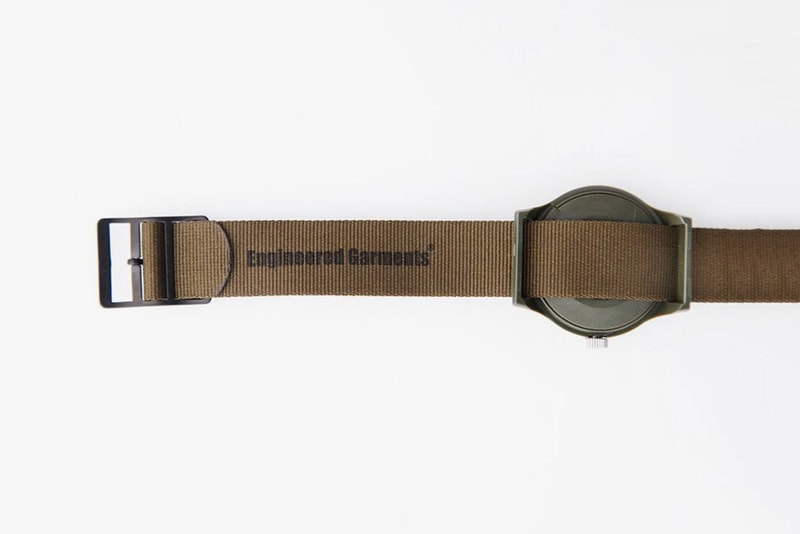 文字盤が反転した Engineered Garments x BEAMS BOY x Timex Camper リミテッドモデル