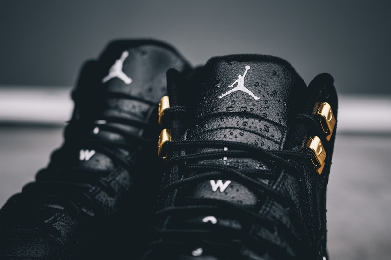 Air Jordan 12 Retro “The Master” にクローズアップ