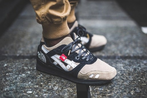 The North Face x ASICS GEL-Lyte III “The Apex” カスタマイズスニーカー
