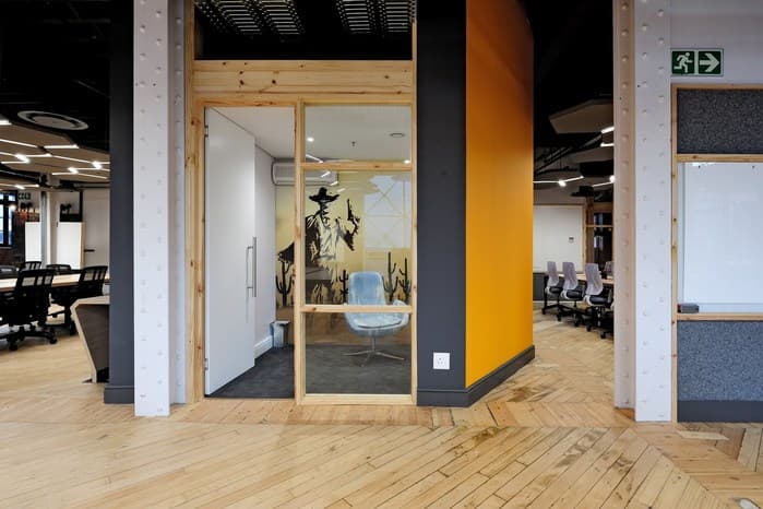 ケープタウンに位置する Barclays Africa デジタル開発オフィス