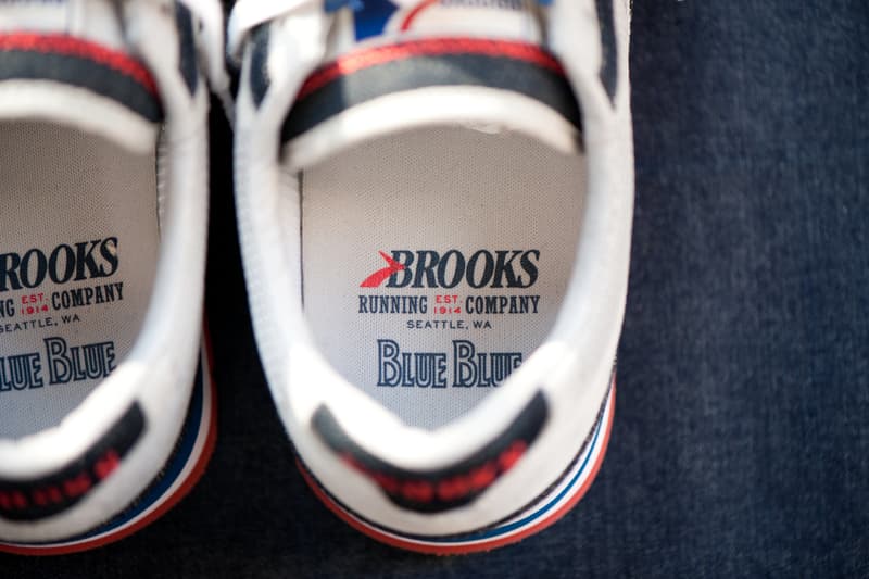 国産本藍デニムをディテールに用いた BROOKS HERITAGE x BLUE BLUE CHARIOT