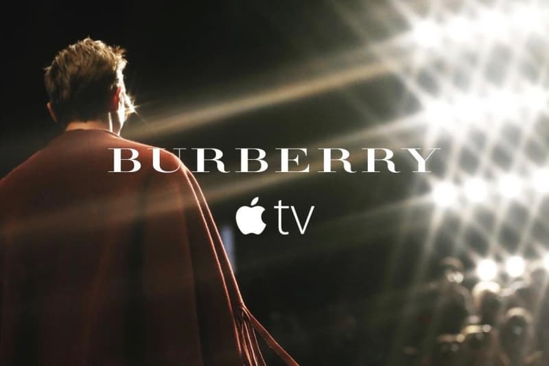 Burberry が Apple TVでショウを生中継、その場で買い物も可能