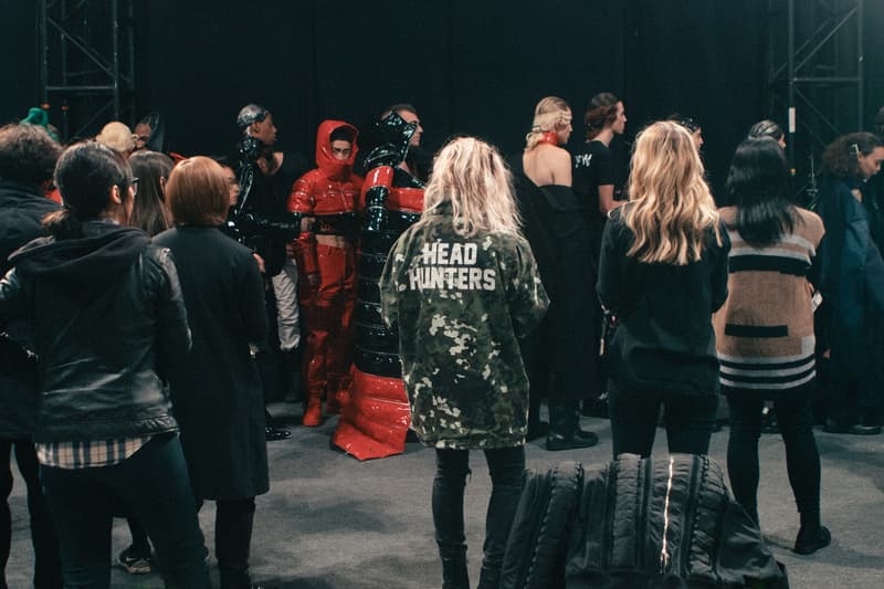 Hood By Air 2016 Fall/Winter ショウの舞台裏