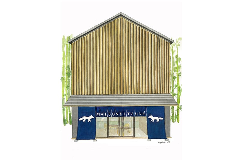 MAISON KITSUNÉ代官山がオープン