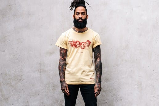 Black History Month を記念した James Brown, Ray Charles, Otis Redding, Gladys Knight のTシャツ