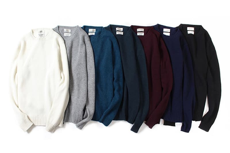 WACKO MARIA × GLENMAC ラグジュアリーなニットが登場