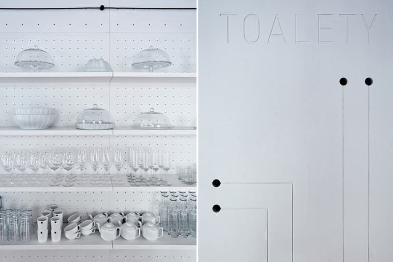 ミニマルでクリーンな空間が広がるプラハのカフェ