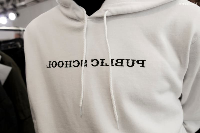 Public School 2016 Fall/Winter バックステージ