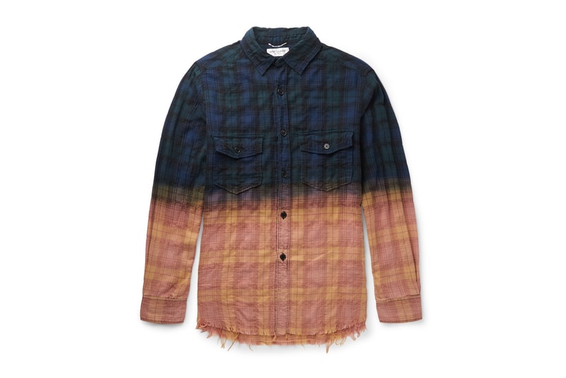 Saint Laurent ディストレスドシャツ