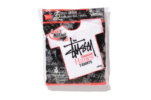 STÜSSY x Hanes のパックTシャツが再登場