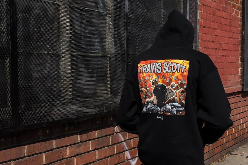 Travis Scott & Diamond Supply Co. の限定カプセルコレクションがドロップ