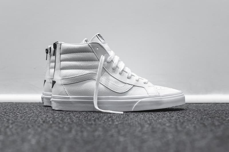 Vans PREMIUM LEATHER SK8-HI REISSUE ZIP