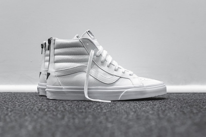 Vans PREMIUM LEATHER SK8-HI REISSUE ZIP