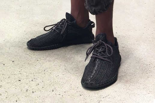 再販される Yeezy Boost 350 “Pirate Black” のビジュアルが公開