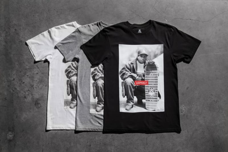 Asphalt Yacht Club から Eazy-E のポートレート写真を使用したTシャツがリリース