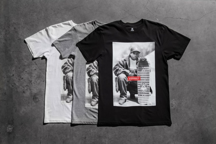 Asphalt Yacht Club から Eazy-E のポートレート写真を使用したTシャツがリリース