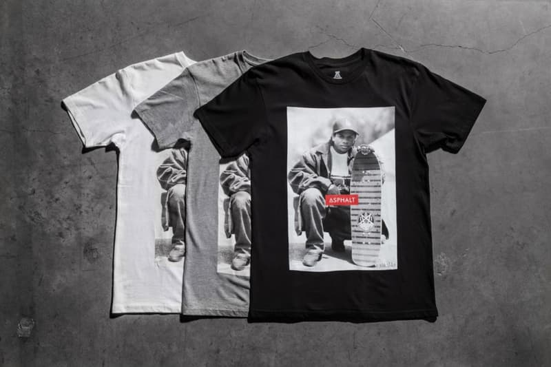 Asphalt Yacht Club から Eazy-E のポートレート写真を使用したTシャツがリリース