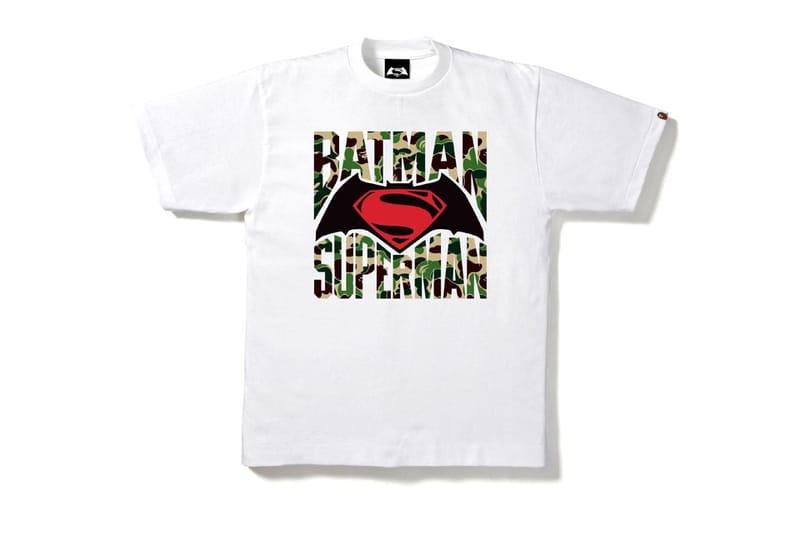 A BATHING APE® が映画『バットマン vs スーパーマン ジャスティスの誕生』とコラボ