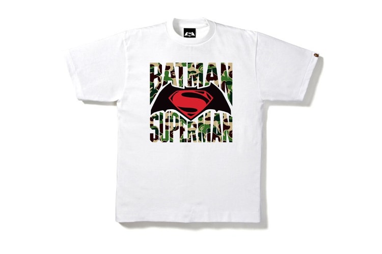 A BATHING APE® が映画『バットマン vs スーパーマン ジャスティスの誕生』とコラボ