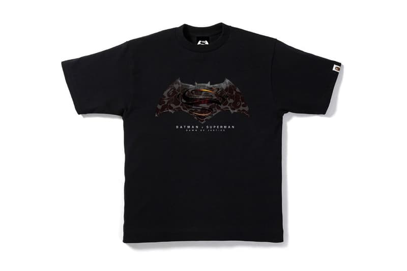 A BATHING APE® が映画『バットマン vs スーパーマン ジャスティスの誕生』とコラボ