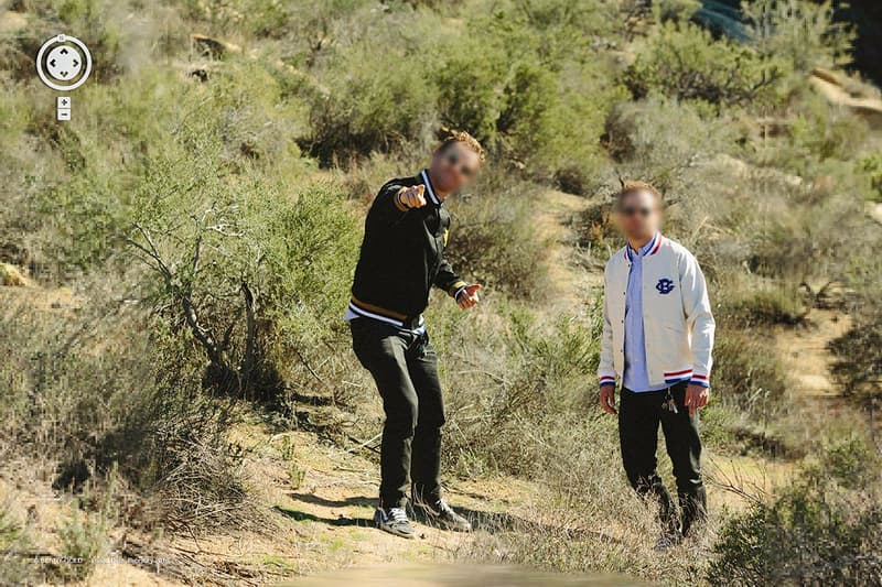 Benny Gold のストリートビューを模したルックブック