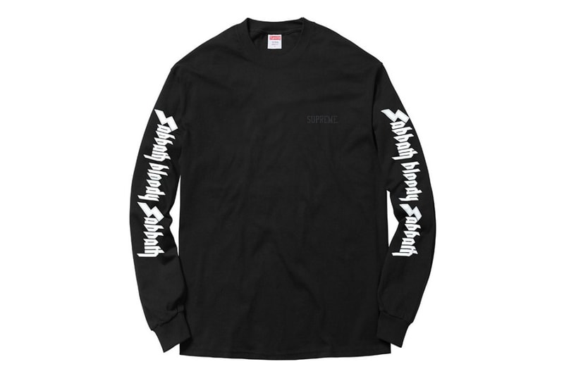 Black Sabbath x Supreme 2016 Spring/Summer コレクション