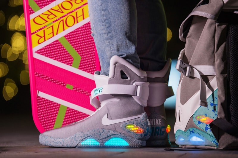 世界中が注目する Nike Mag にインスパイアされて製作されたバックパックが登場