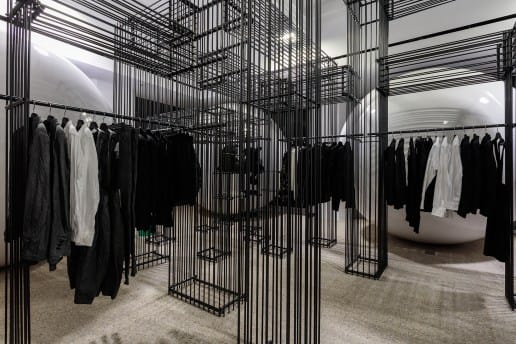 ヘイマーケットに移転した Dover Street Market London の店内