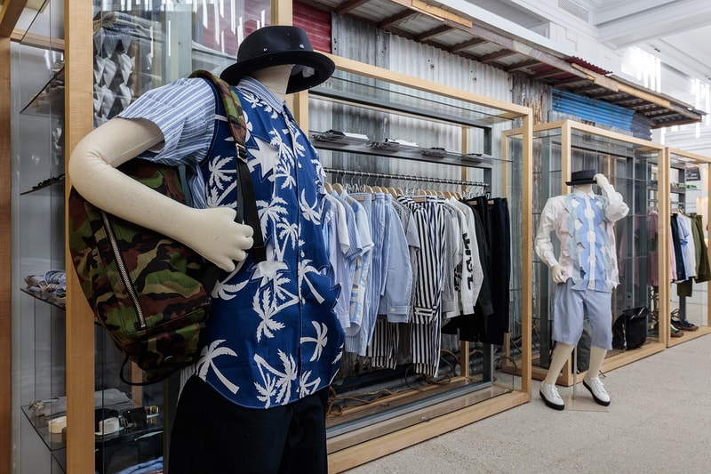 ヘイマーケットに移転した Dover Street Market London の店内