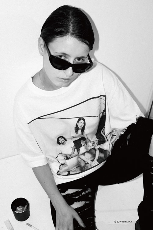 HALFMAN USA x Nirvana Tシャツコレクション