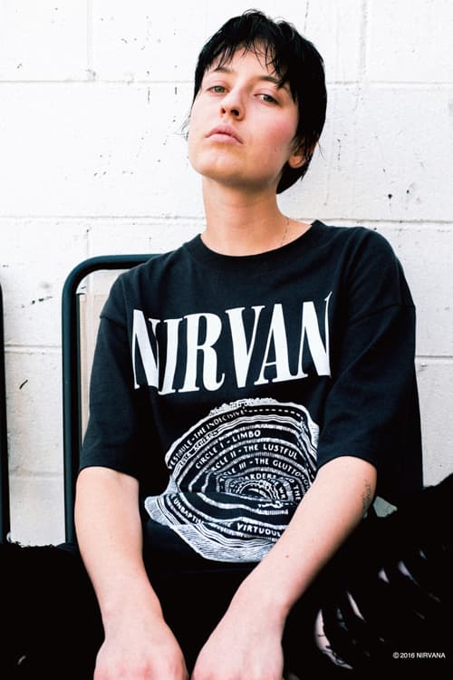 HALFMAN USA x Nirvana Tシャツコレクション