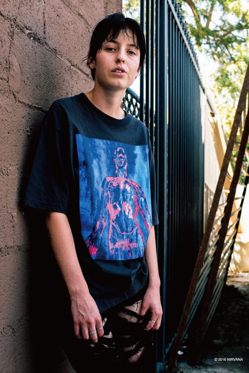 HALFMAN USA x Nirvana Tシャツコレクション