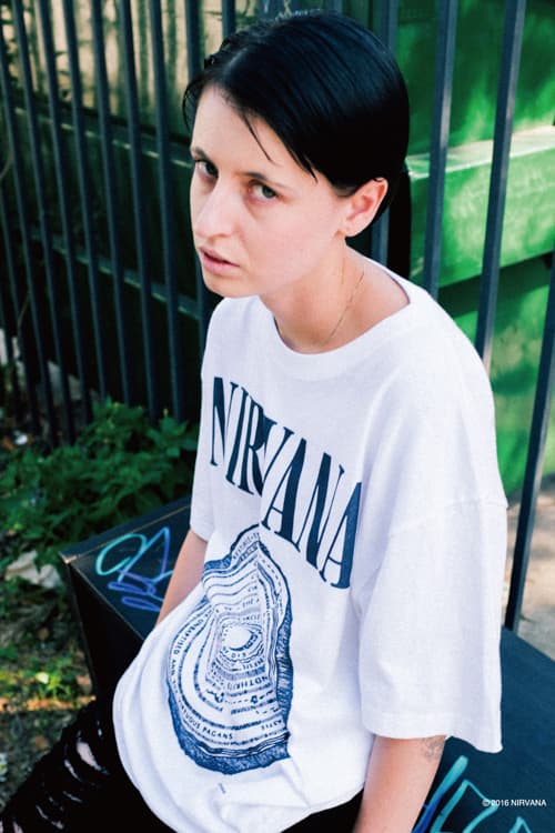 HALFMAN USA x Nirvana Tシャツコレクション