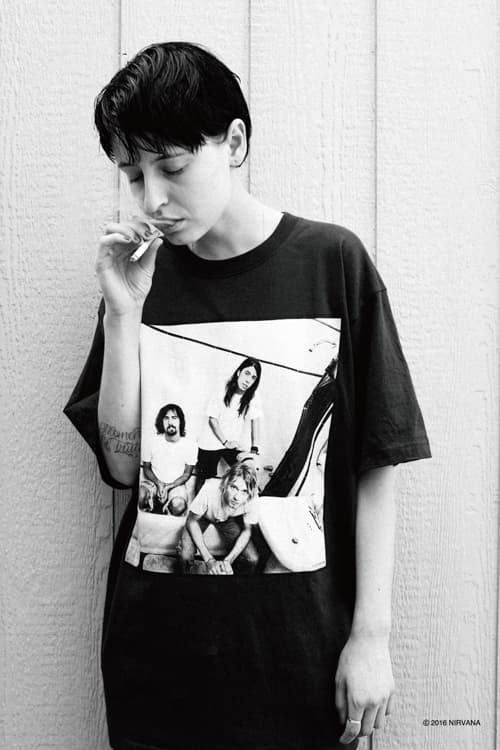HALFMAN USA x Nirvana Tシャツコレクション