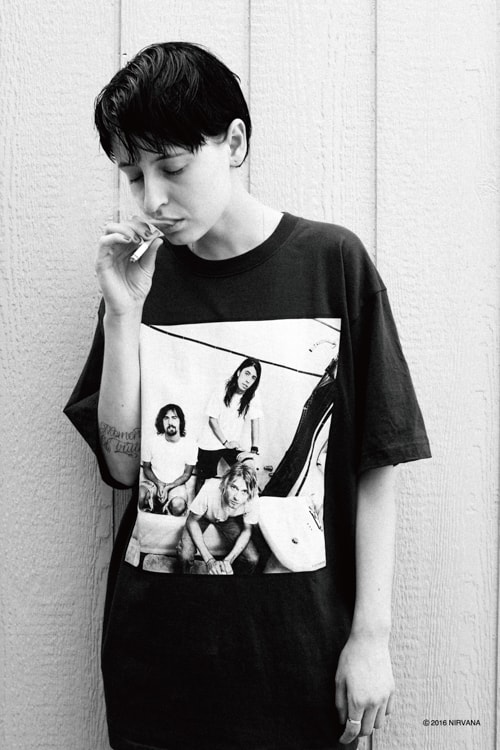HALFMAN USA x Nirvana Tシャツコレクション