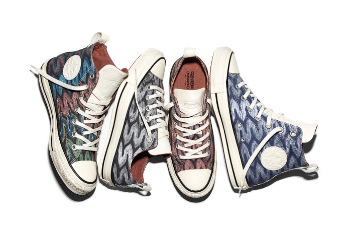 Missoni x Converse の最新コラボレーションスニーカー