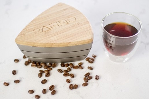 コーヒーグラウンド専用のふるい “The Rafino”