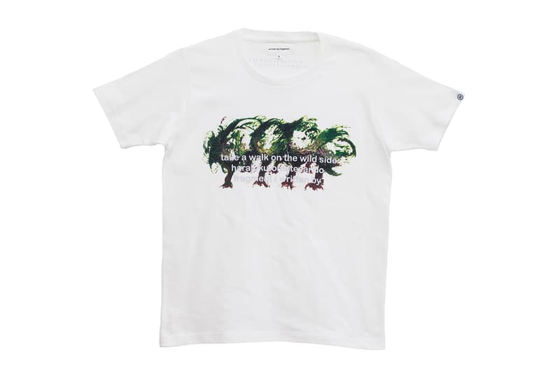 ROCKET 20周年を記念した、山縣良和 × 藤原ヒロシ written by fragment コラボ T シャツ