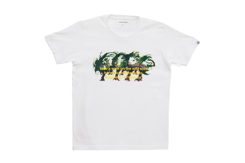 ROCKET 20周年を記念した、山縣良和 × 藤原ヒロシ written by fragment コラボ T シャツ