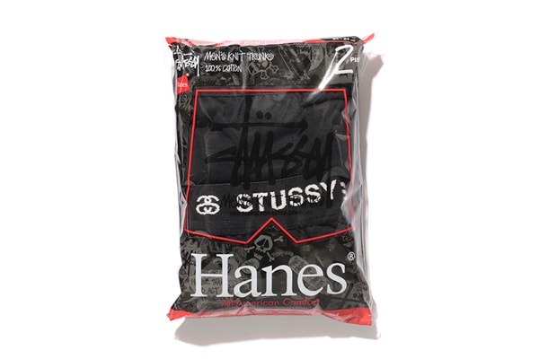 STÜSSY x Hanes パックボクサートランクス